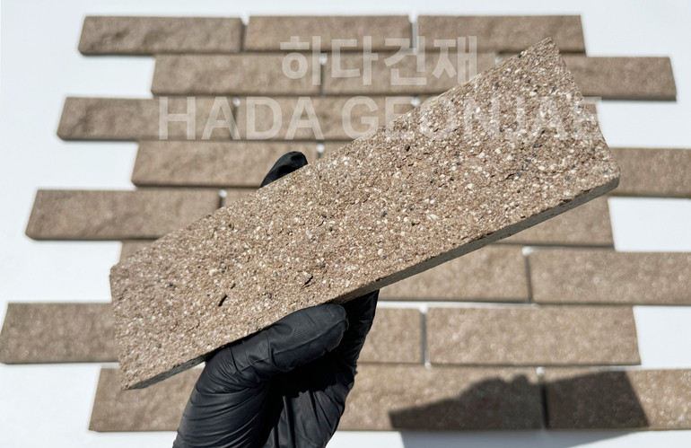 스톤버클 227x60x15~24T 스톤브라운 / 하다건재 세라믹타일