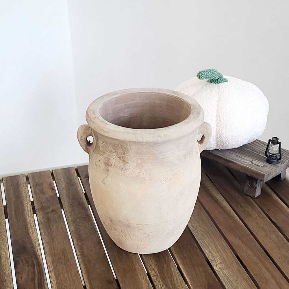 테라원 빈티지 아쿠아 토분 KV51 귀걸이 물병 23x26cm - 상세 이미지 4