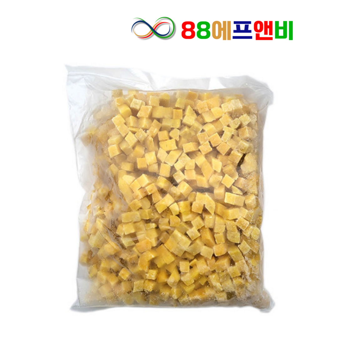 냉동고구마다이스15mm (WAHANA) 5kg 고구마청크