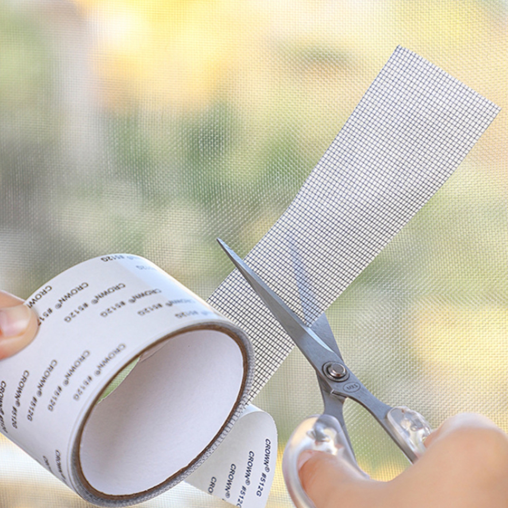 방충망스티커 2m 창문물구멍 방충망보수테이프