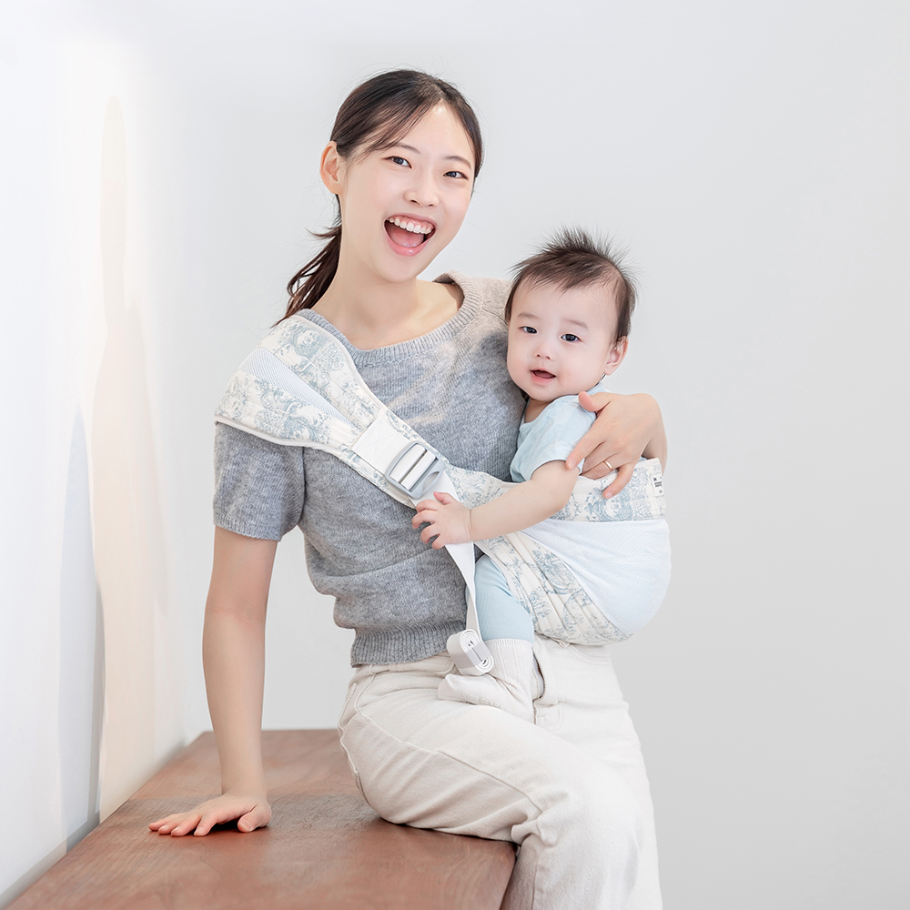 베이비소풍 해먹 사이드 힙시트 휴대용 영유아 외출용 / 프렌치