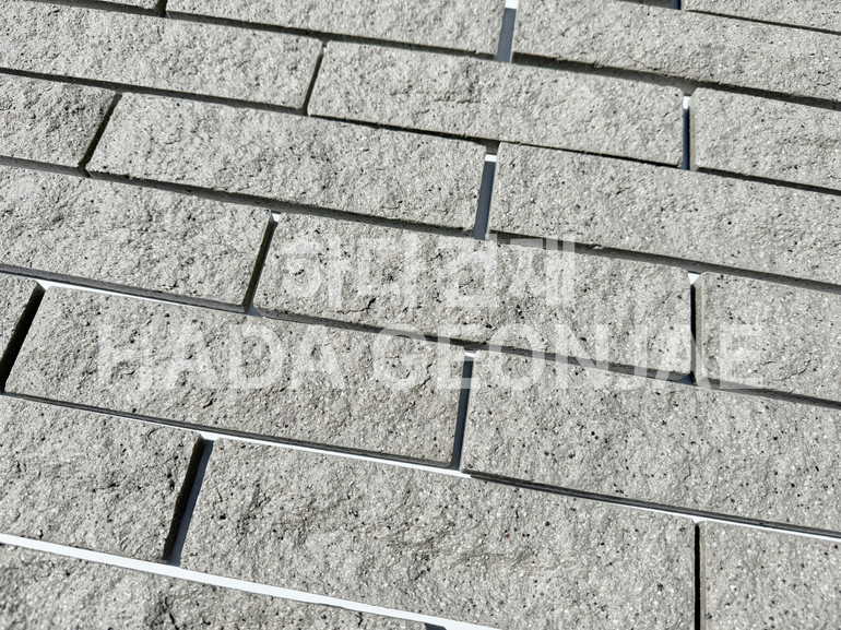 스톤버클 227x60x15~24T 스톤그레이 / 하다건재 세라믹타일