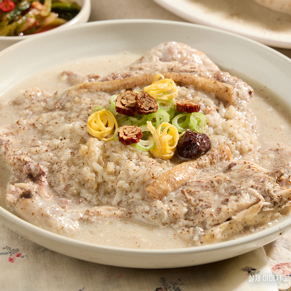 지리산처럼 들깨삼계탕 국산 들깨 누룽지 보양식 1.2kg 이미지 6