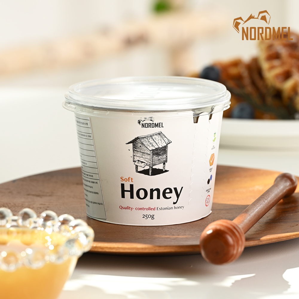 노르드멜 천연꿀 북유럽산 250g
