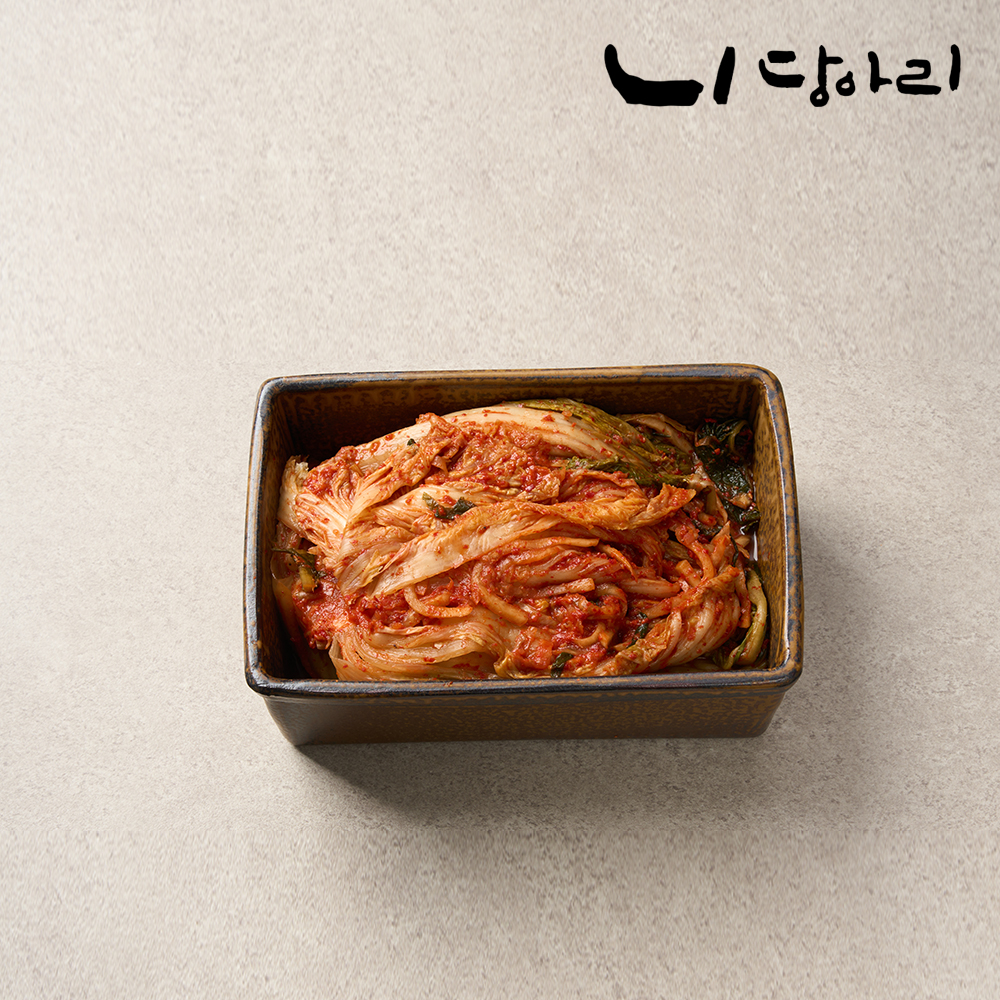 당아리 친환경 김치통 도자기 김치용기 종지형 - 메인 이미지