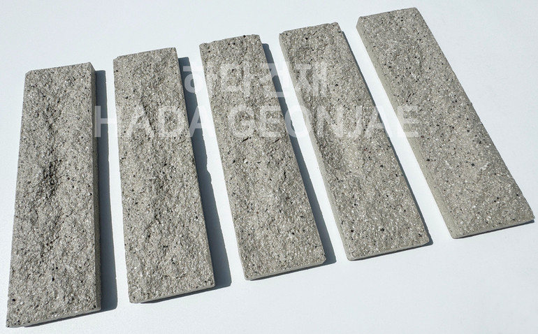 스톤버클 227x60x15~24T 스톤그레이 / 하다건재 세라믹타일