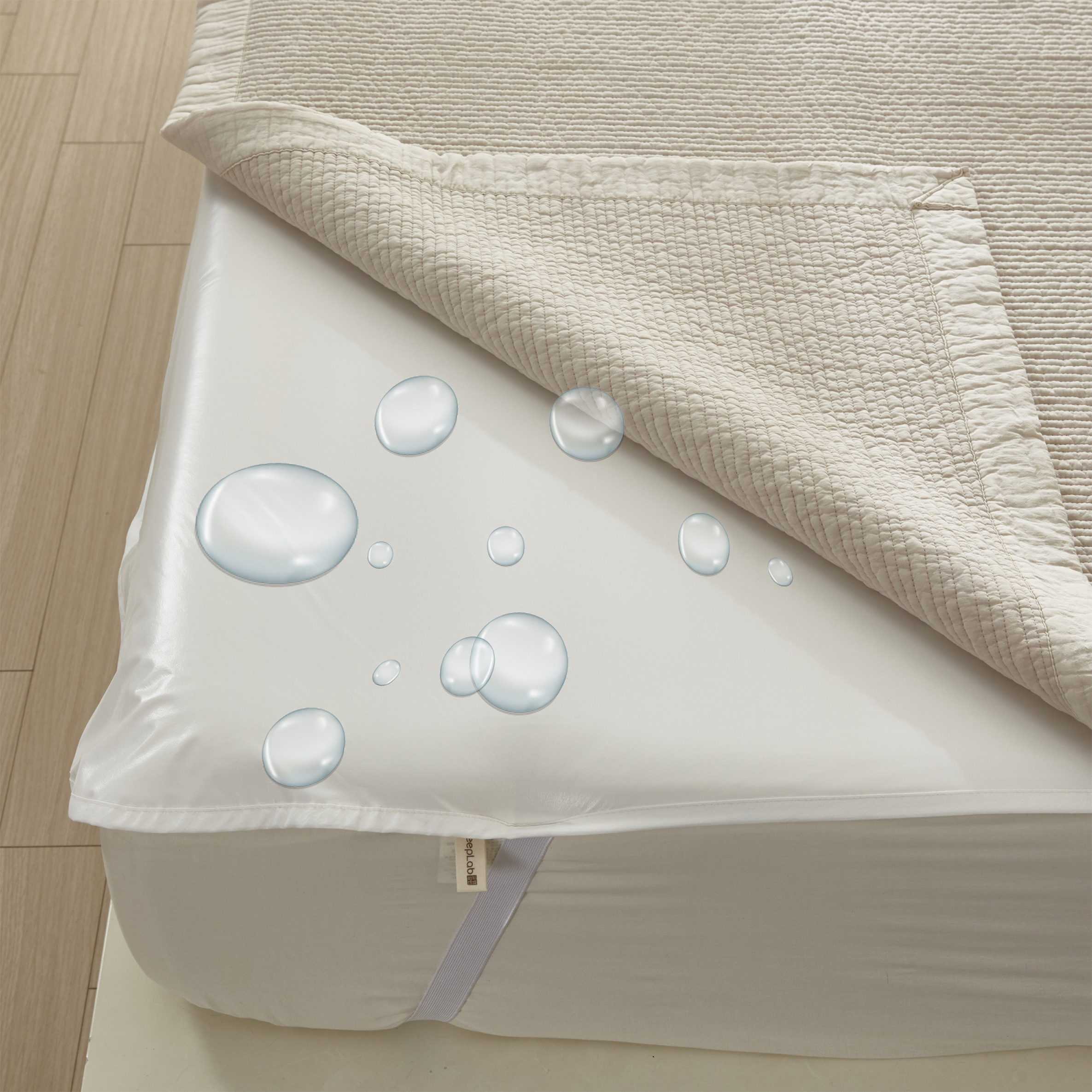 슬로우 방수 매트리스 침대커버 침대보 침대시트 저소음 방수커버