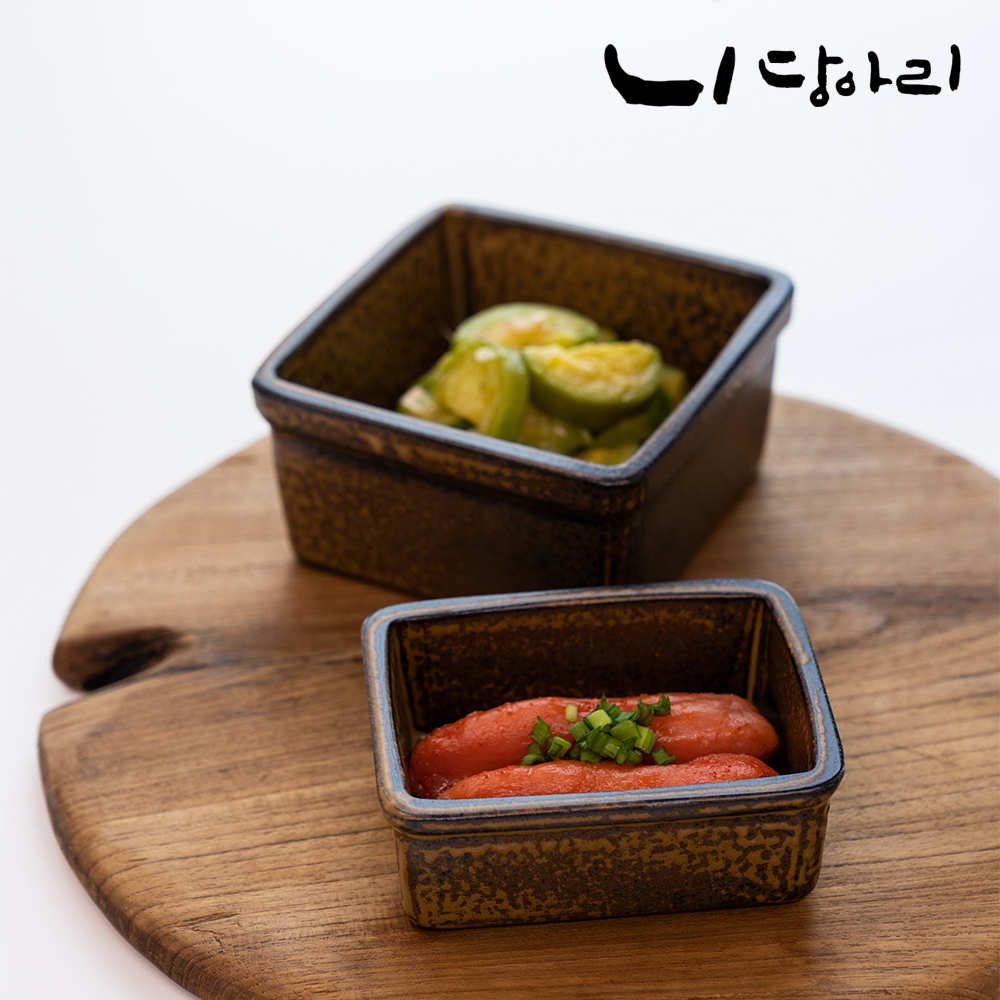 당아리 친환경 김치통 도자기 김치용기 종지형 - 상세 이미지 3