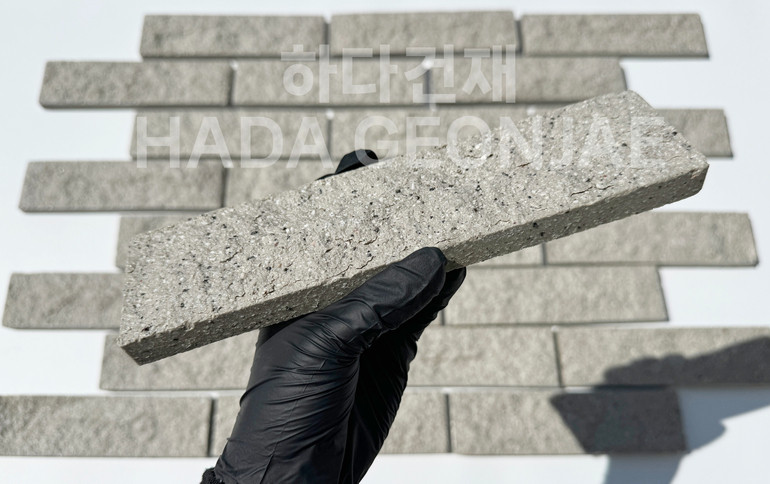 스톤버클 227x60x15~24T 스톤그레이 / 하다건재 세라믹타일