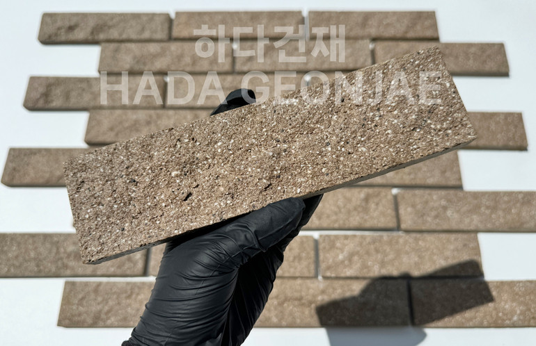 스톤버클 227x60x15~24T 스톤브라운 / 하다건재 세라믹타일