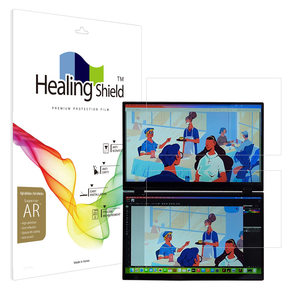 이홈웨이 X1 일반버전 AR 고화질 액정보호필름 (2매구성) - 상품 이미지