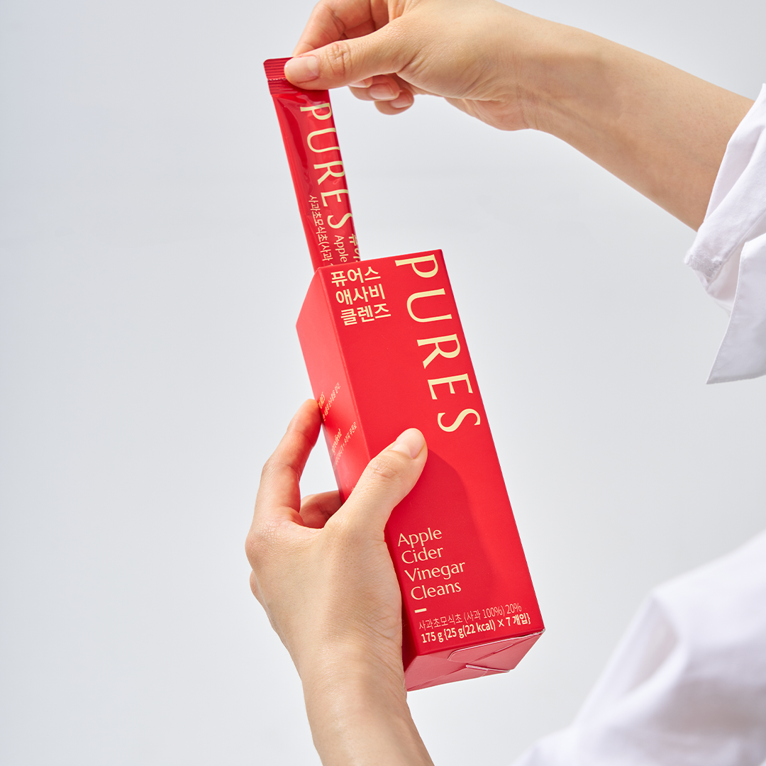 퓨어스 애사비 클렌즈 액상스틱 1박스, 7일분 (25g x 7포) - 메인 이미지