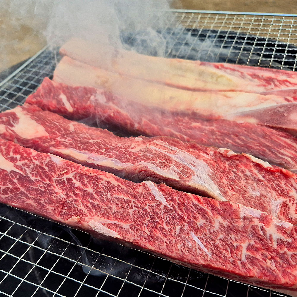 [뼈없는순살] 순살 뼈없는 우대갈비 미국산 소갈비 수입 꽃갈비 캠핑고기 스테이크 500g, 1개 - 상세 이미지 5