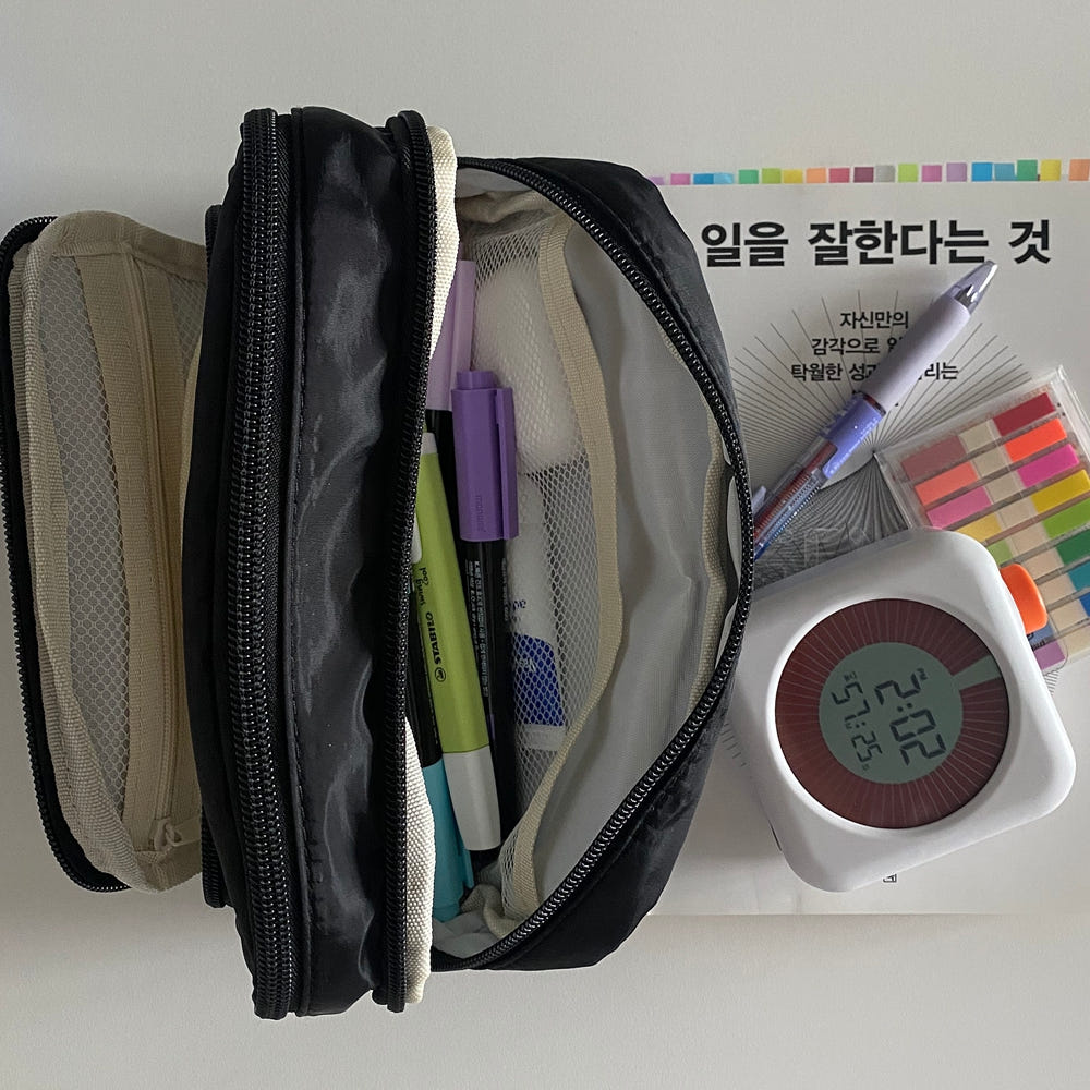 필통파우치 대용량 펜파우치