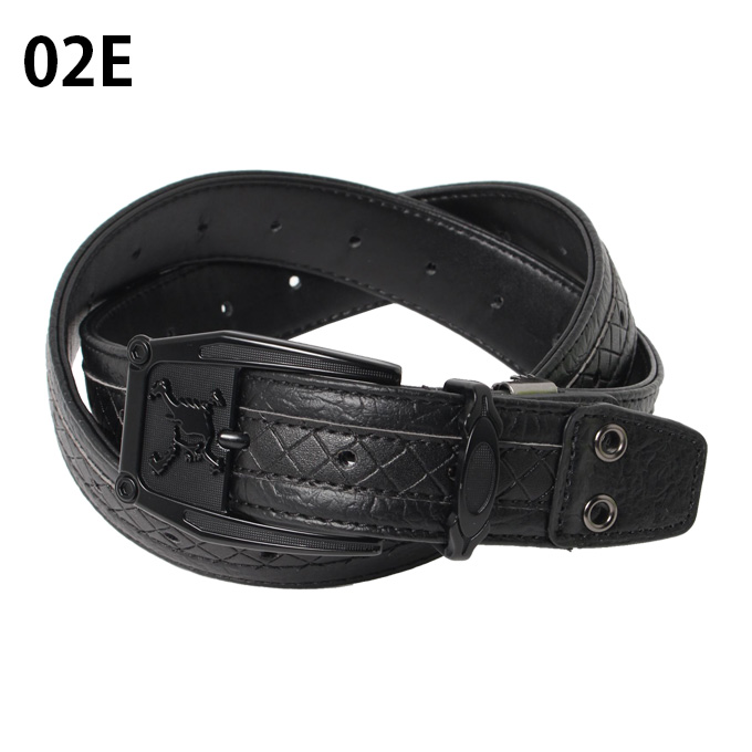 오클리 OAKLEY 골프 남성용 스컬 해골 가죽 벨트 허리띠 16.0 FOS900972 - 상세 이미지 2