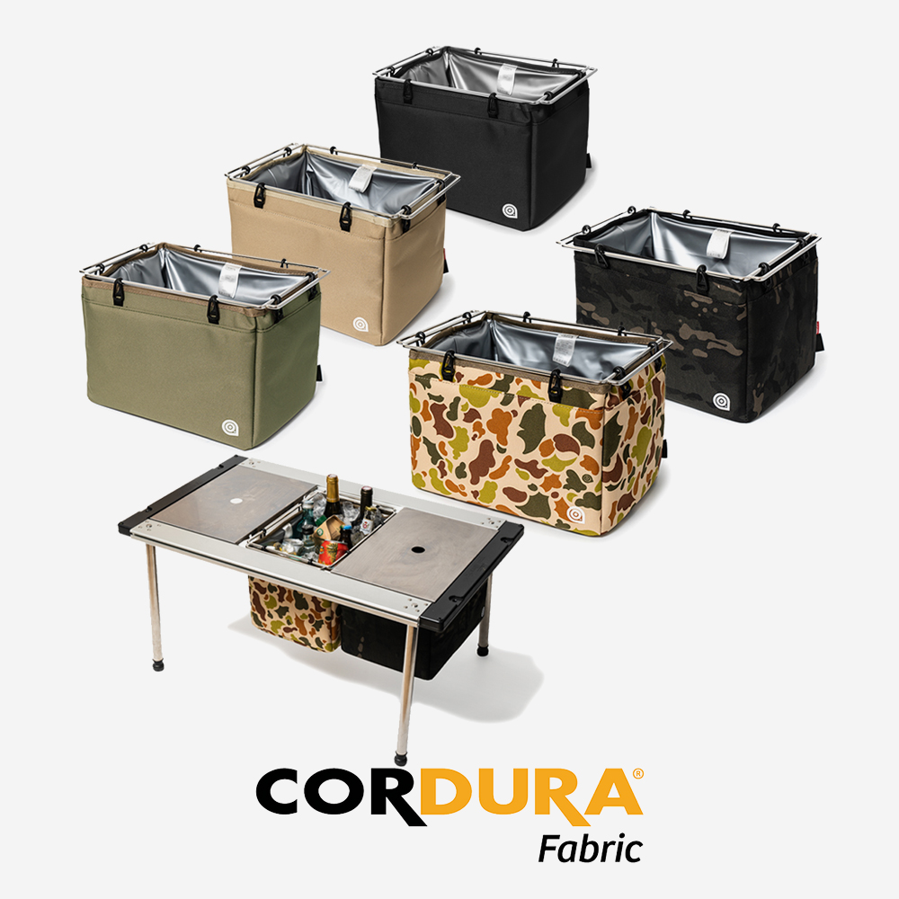 디얼스 코듀라 원유닛 IGT프레임쿨러백 스노우피크호환 보냉백 CORDURA IGT Frame Cooler Bag - DUCK CAMO 이미지 8