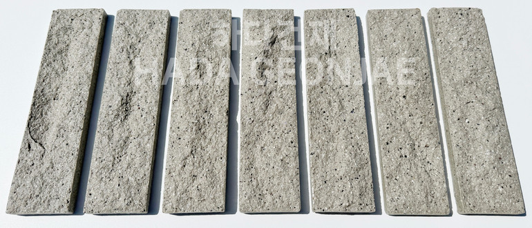 스톤버클 227x60x15~24T 스톤그레이 / 하다건재 세라믹타일