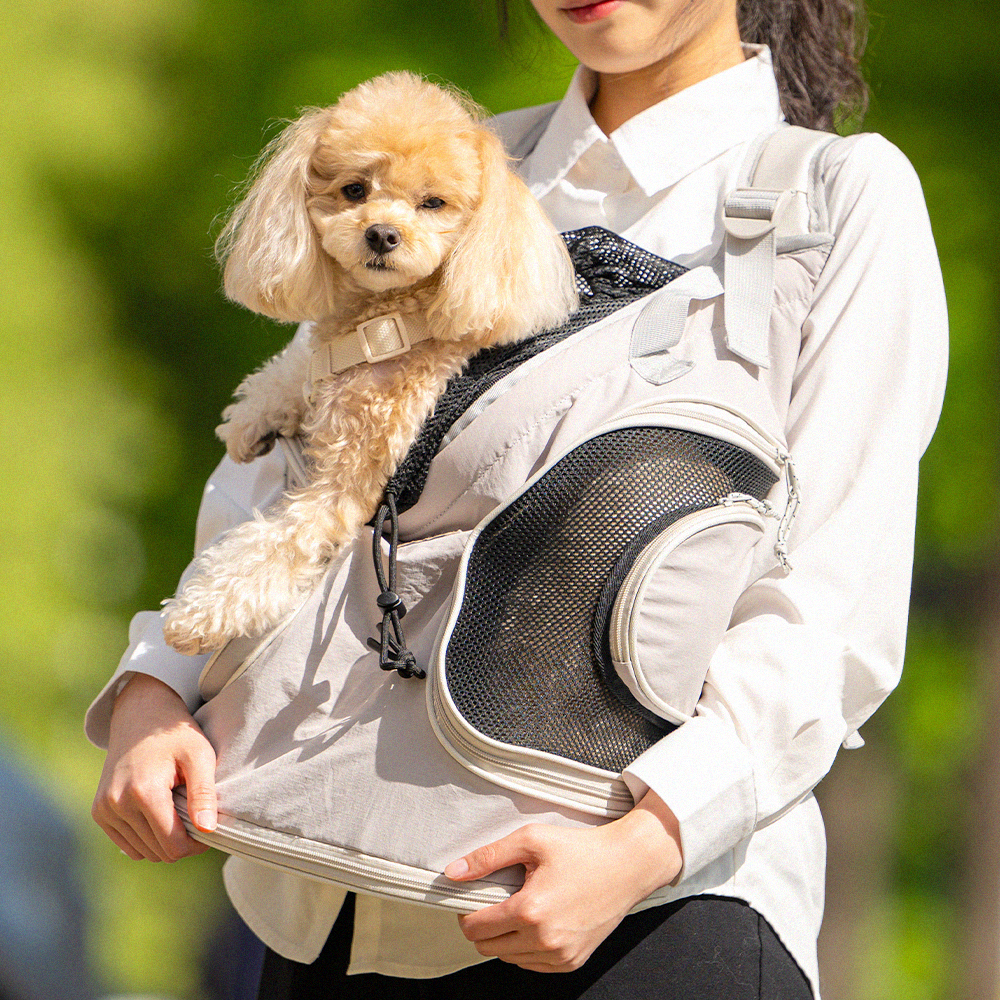 펫트리움 조이백 강아지 가방 슬링백 캐리어 이동가방 백팩