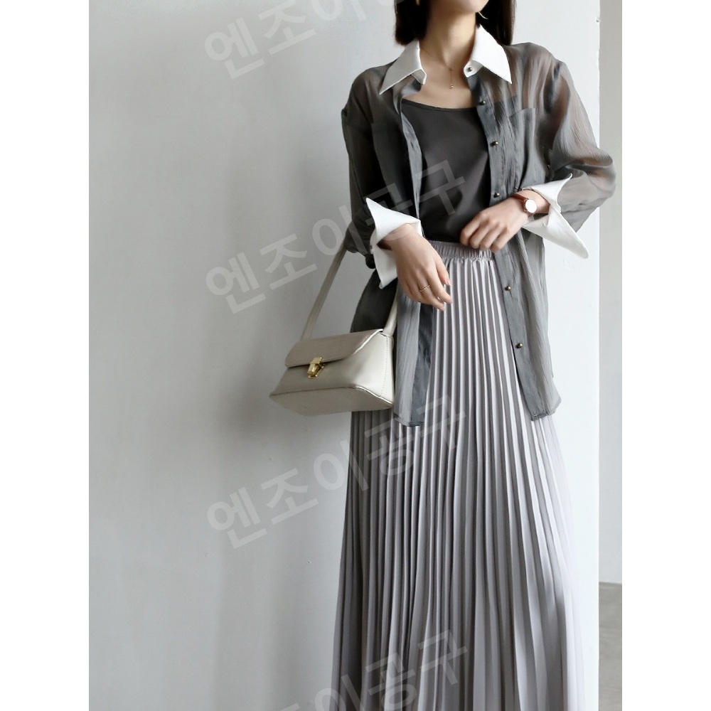 라디오스타 866회 티파니 블라우스 시스루 우아한 의상 옷 패션 - 상세 이미지 3