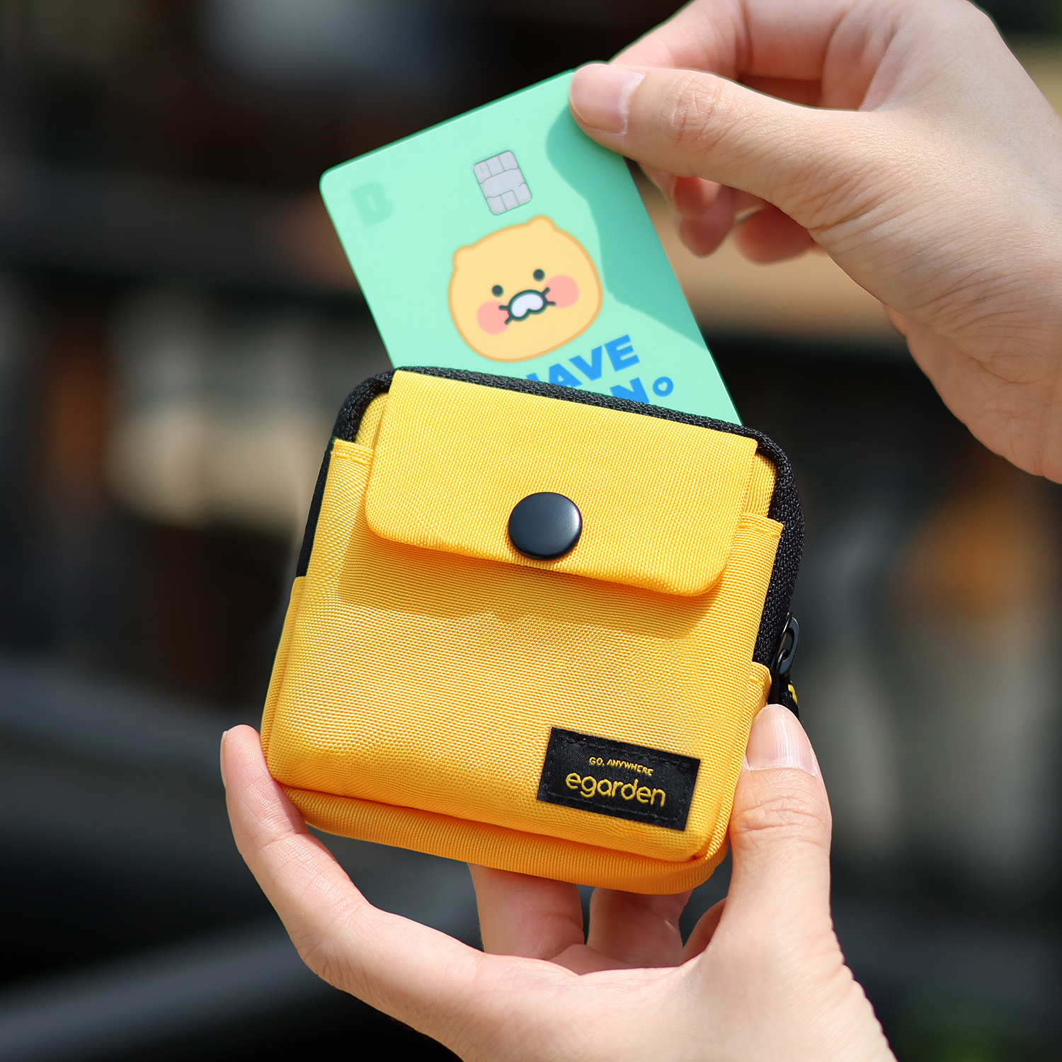 에가든 본보야지 미니 파우치 에어팟 프로 버즈 플러스 케이스