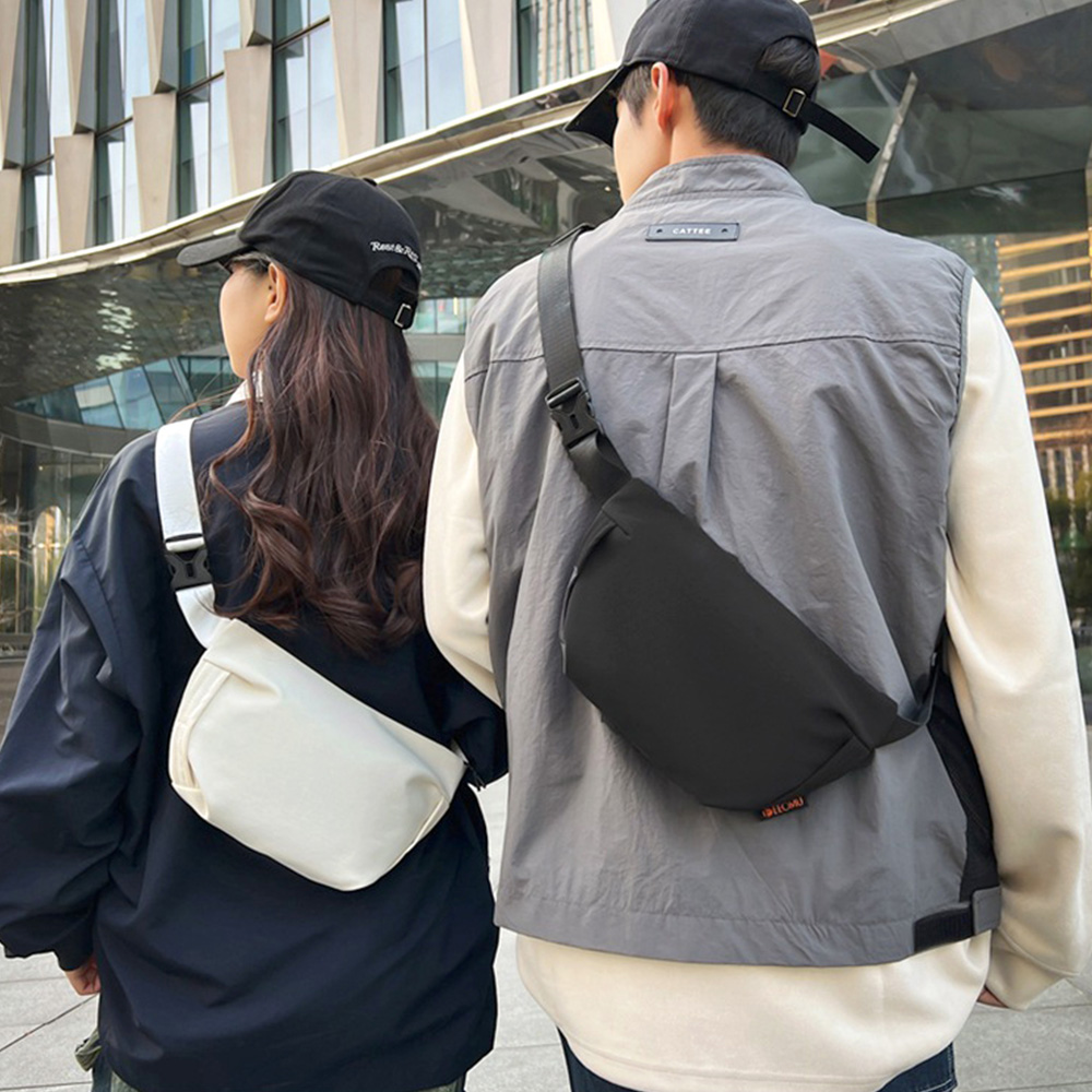 나들이 외출 여행 캐주얼 바디크로스백 핸드폰 지갑가방 지퍼 파우치크로스백 남여공용 - 상세 이미지 3