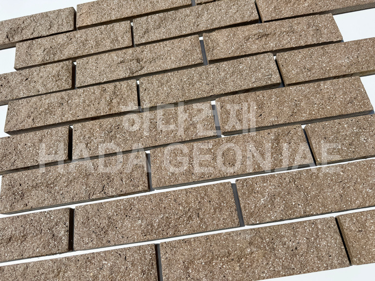 스톤버클 227x60x15~24T 스톤브라운 / 하다건재 세라믹타일