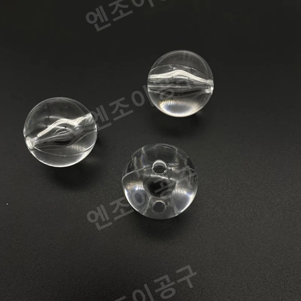 투명비즈 공예재료 네일재료 구슬팔찌 실버 재료 리본 - 상세 이미지 3