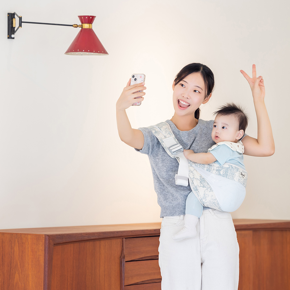 베이비소풍 해먹 사이드 힙시트 휴대용 영유아 외출용 / 프렌치