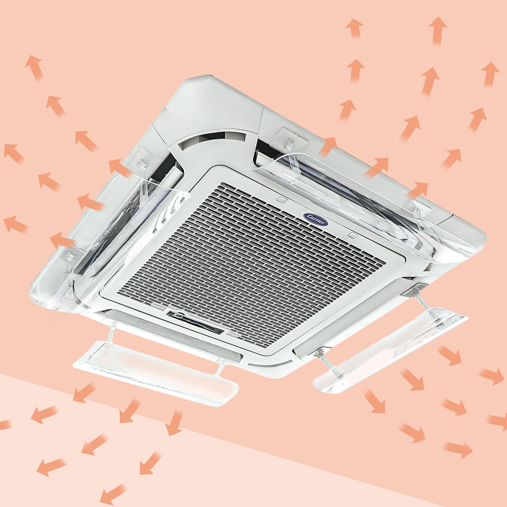 초간편설치 무타공 천장형 시스템 에어컨 바람막이 가림막 윈드플렉스 - 상세 이미지 3