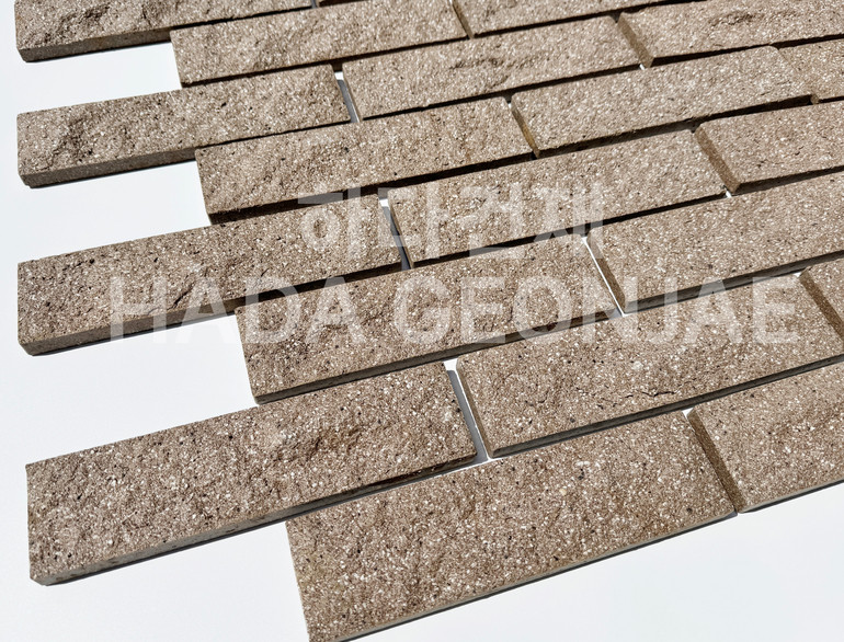 스톤버클 227x60x15~24T 스톤브라운 / 하다건재 세라믹타일