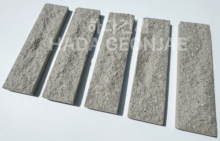 스톤버클 227x60x15~24T 스톤그레이 / 하다건재 세라믹타일