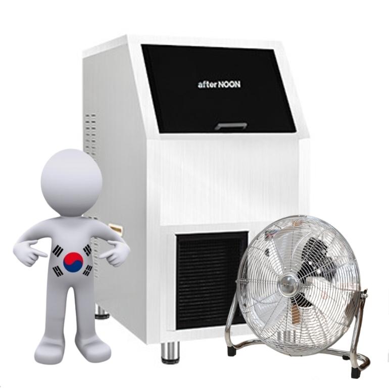 6초 커피숍 제빙기 150KG 영업용 제빙기 카페 업소용 아이스메이커