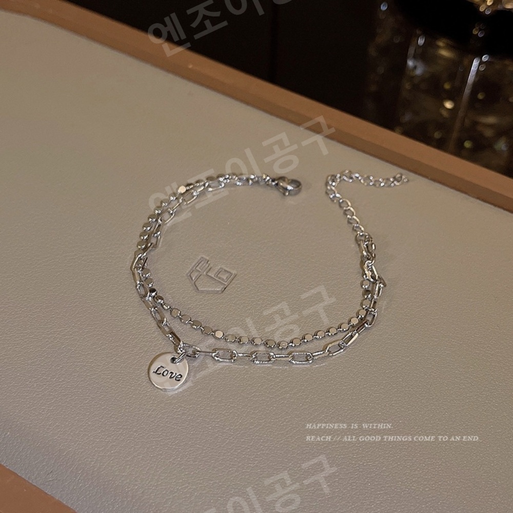아빠하고 나하고 23회 김병옥 딸 팔찌 더블 체인 데일리 의상 옷 패션 - 상세 이미지 2