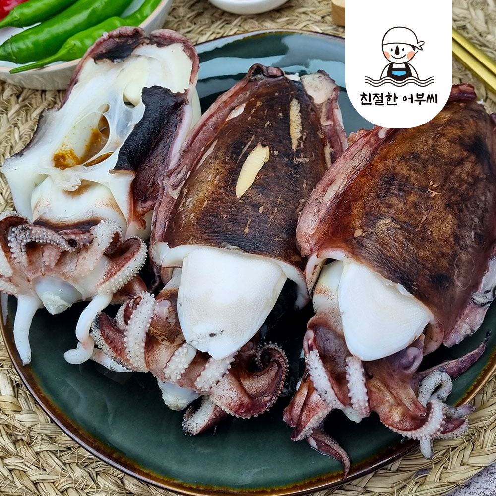 활갑오징어 손질갑오징어 봄 볶음 숙회 국내산 생물 냉동 친절한어부씨 이미지 4