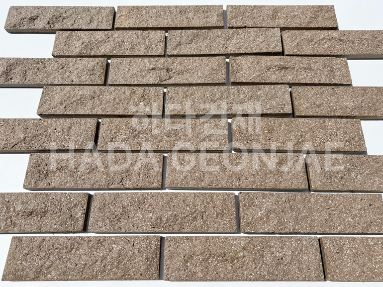 스톤버클 227x60x15~24T 스톤브라운 / 하다건재 세라믹타일