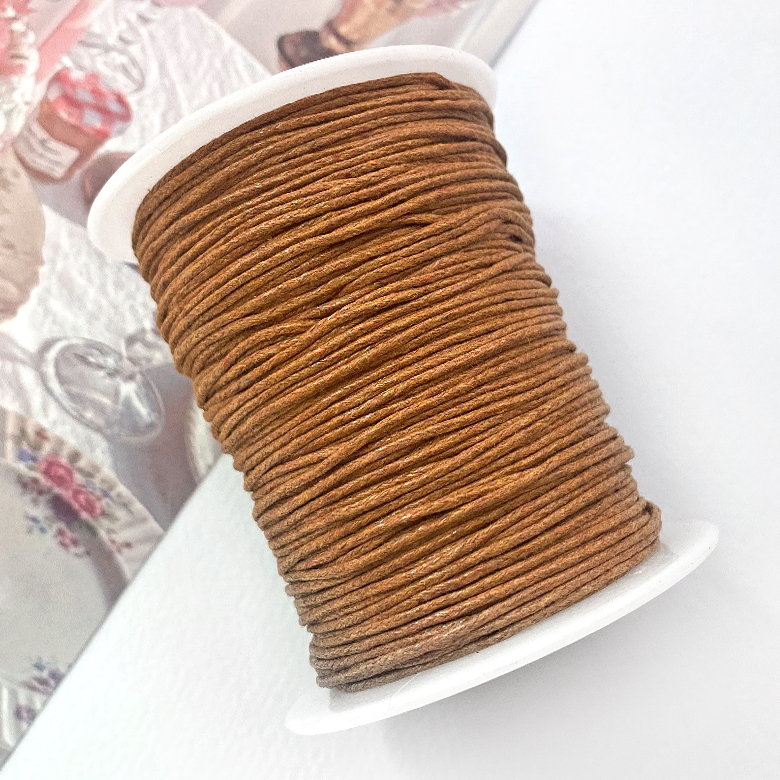 (DIY) 대용량 1mm 면끈 왁스끈 팔찌끈 매듭끈 비즈끈 (약100야드) 이미지 7