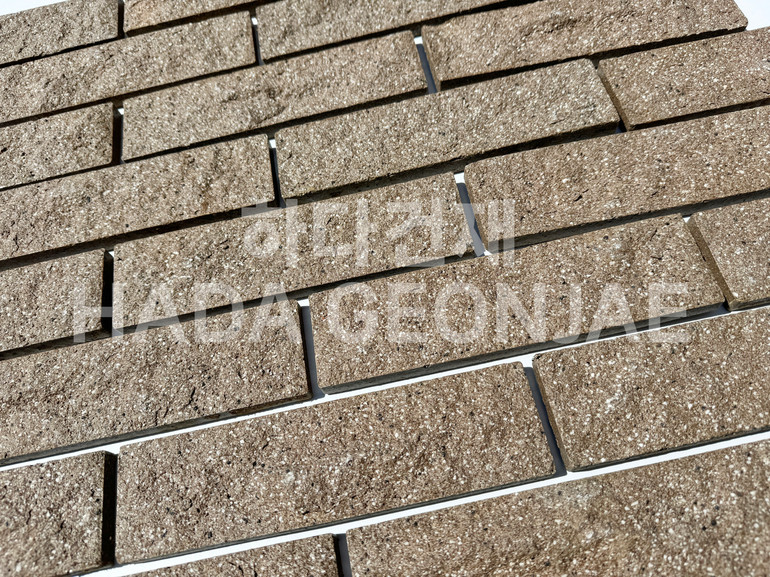 스톤버클 227x60x15~24T 스톤브라운 / 하다건재 세라믹타일