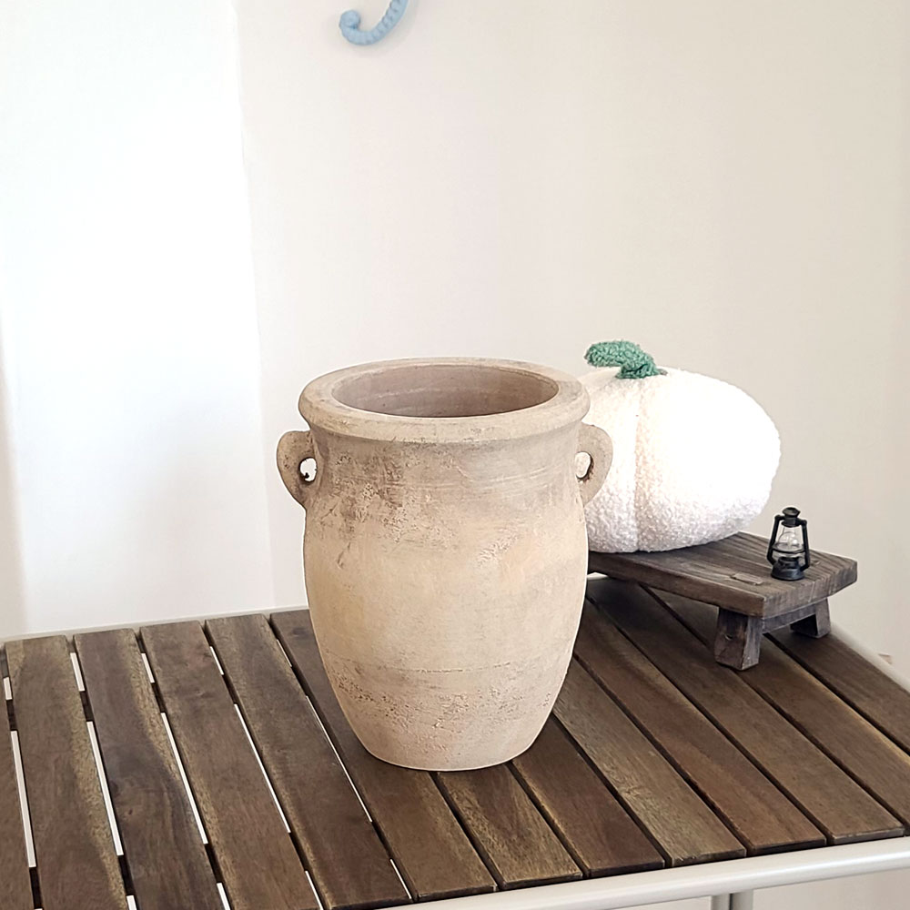 테라원 빈티지 아쿠아 토분 KV51 귀걸이 물병 23x26cm - 상세 이미지 2