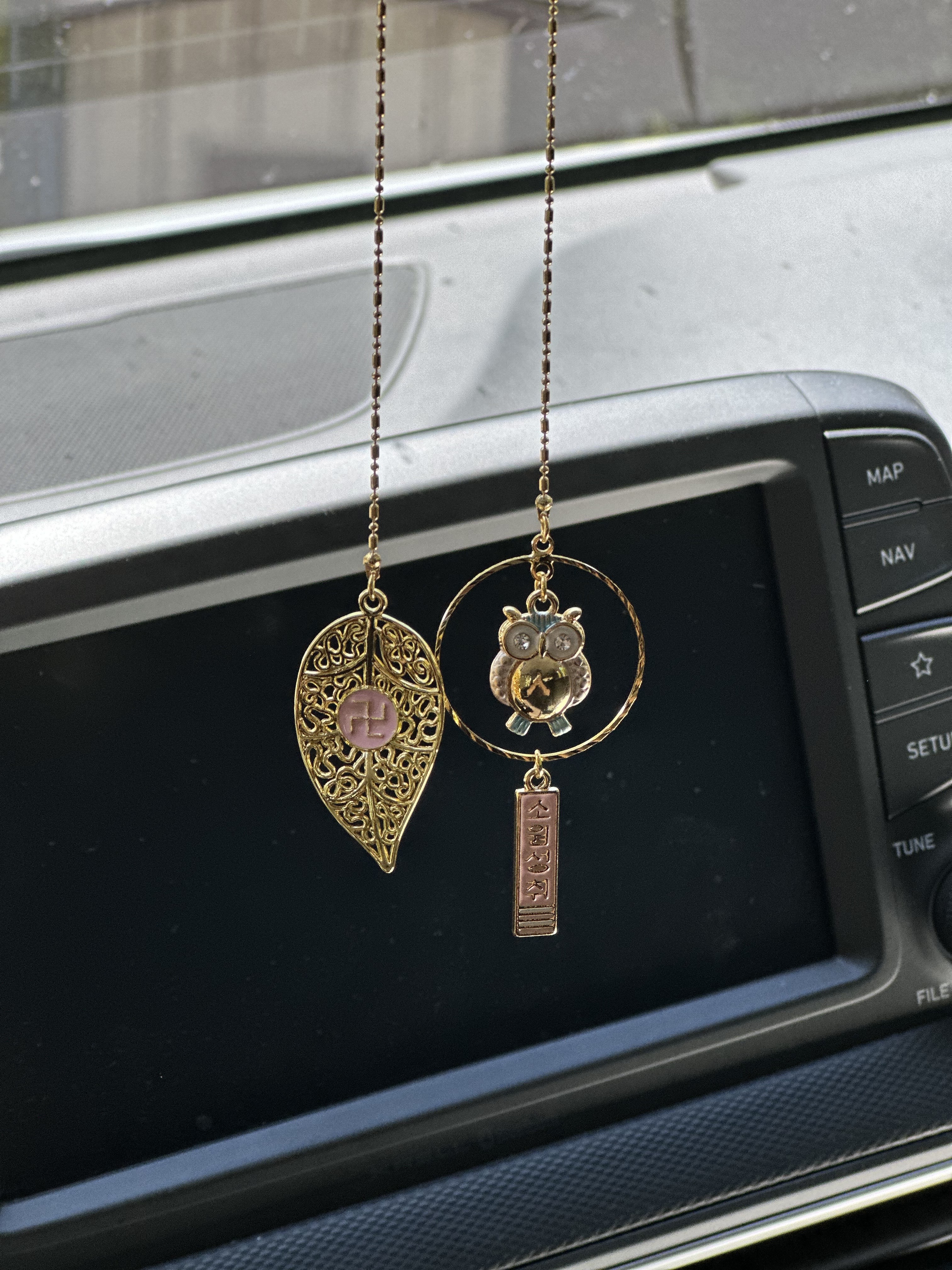 행운의부 부엉이차걸이 사고방지부 무사고부 소원성취 만사대길 안전 새차 고사 선물 부적 - 상세 이미지 3