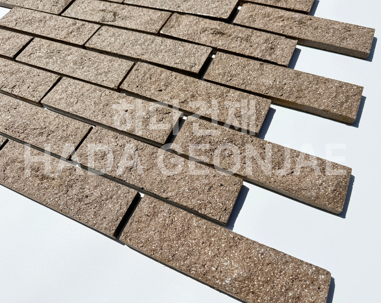 스톤버클 227x60x15~24T 스톤브라운 / 하다건재 세라믹타일