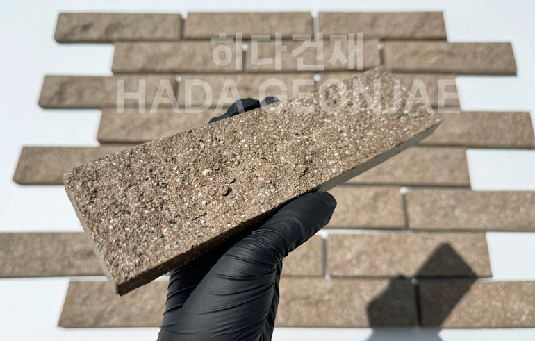 스톤버클 227x60x15~24T 스톤브라운 / 하다건재 세라믹타일