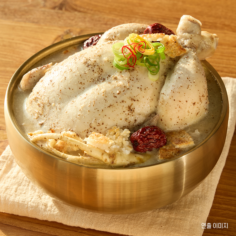 지리산처럼 들깨삼계탕 국산 들깨 누룽지 보양식 1.2kg - 상세 이미지 4