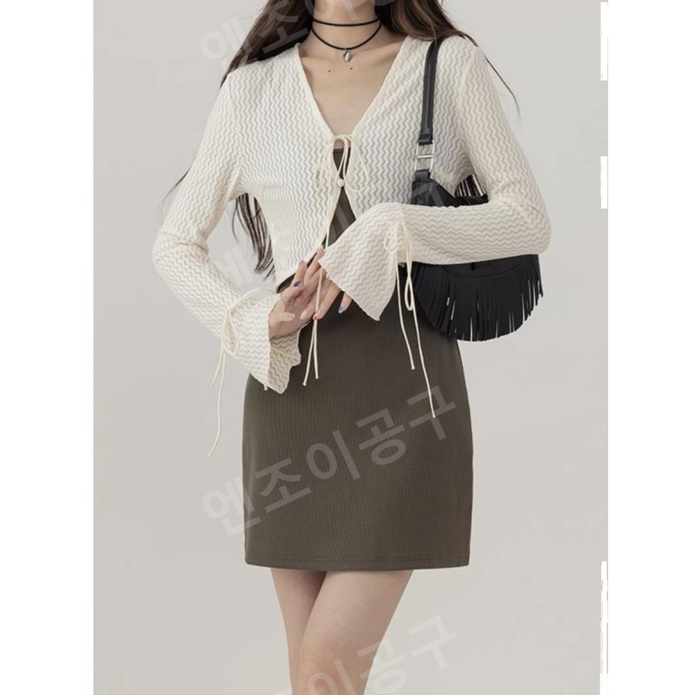 미녀와 순정남 임수향 박도라 볼레로 가디건 시스루 캐주얼 의상 옷 패션 - 상세 이미지 3