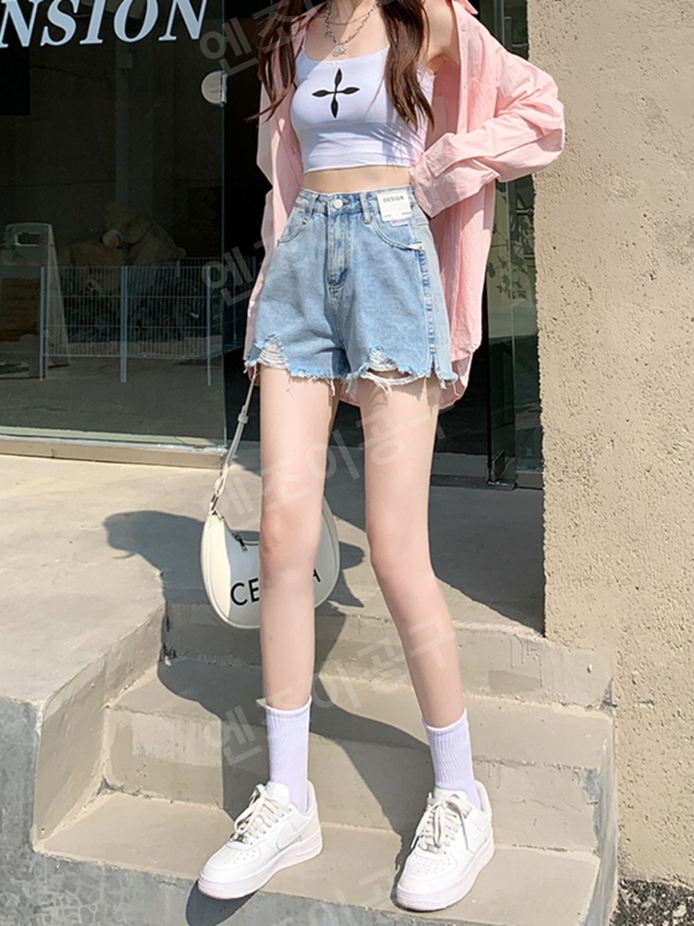 비밀은 없어 민초희 첫사랑녀 반바지 청순한 고급진 의상 옷 패션 - 상세 이미지 4