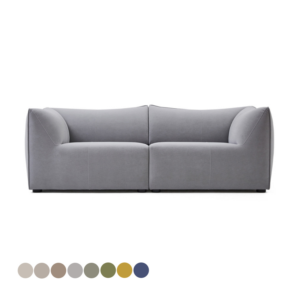 컴포드 슬릭 3인 이지클린 패브릭 모듈 소파 알타 (9colors) 거실 인테리어 3인 소파