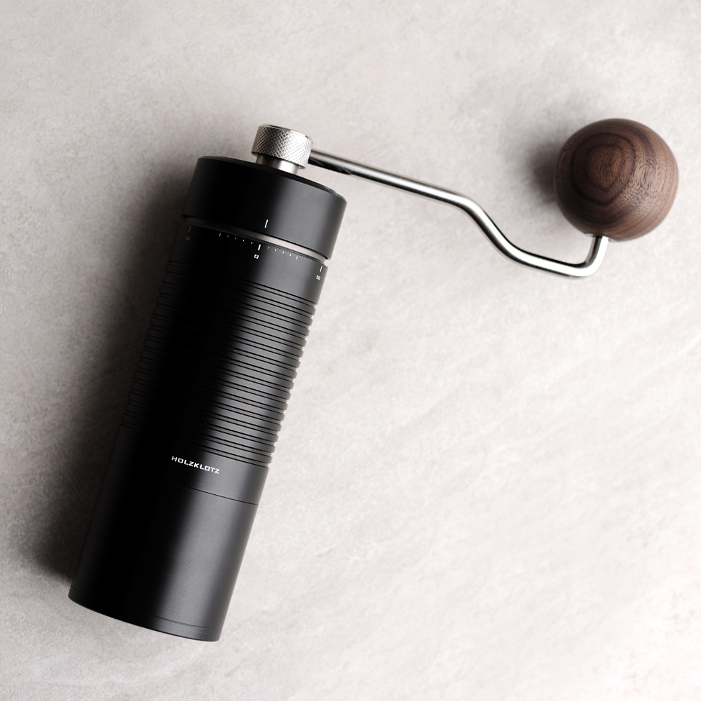 홀츠클로츠 에픽 커피그라인더 매버릭 상단조절 블랙 수동 핸드밀 원두분쇄기 원두가는기계 캠핑용 휴대용