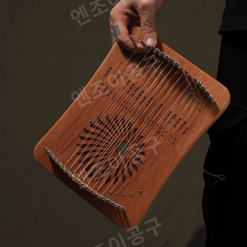 초보자용 초급 하프 현악기 어린이 선물 생일 선물 취미용 - 상세 이미지 5