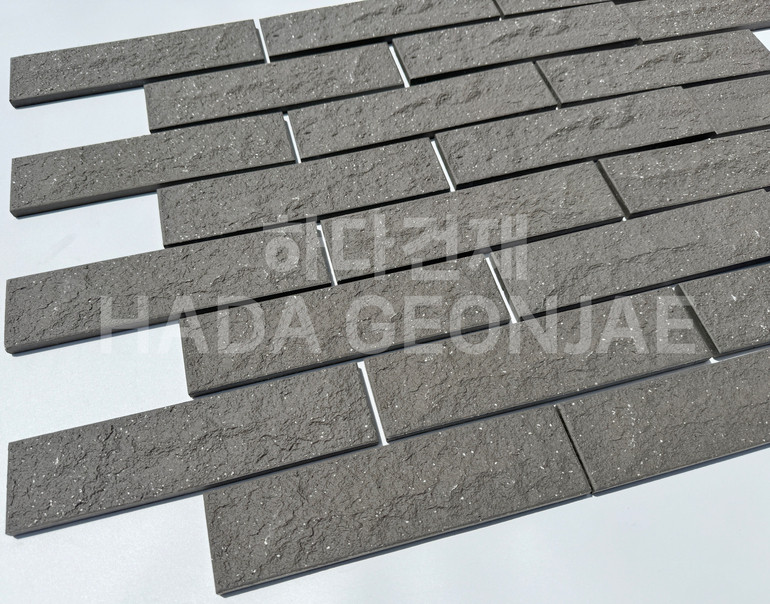 클링커브릭 세라믹타일 240x60x11T 블랙 / 하다건재