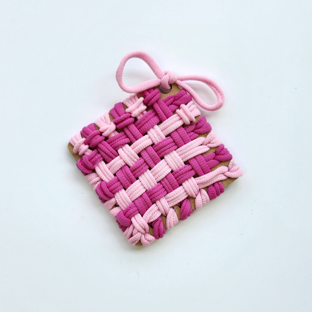 양말목 티코스터 공예 환경 교육 업사이클 만들기 DIY 키트 이미지 8