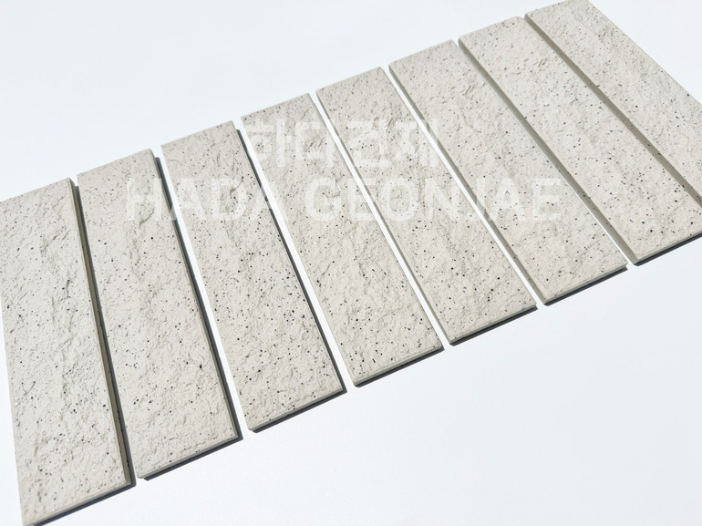 클링커브릭 세라믹타일 240x60x11T 크림화이트 / 하다건재